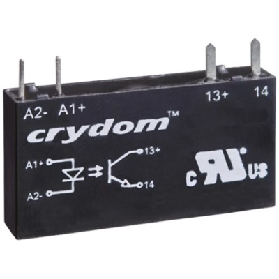 Crydom CN Series Solid State Relay, 0.1 A Load, PCB Mount, 48 V DC Load, 30 V DC Control CN048D24