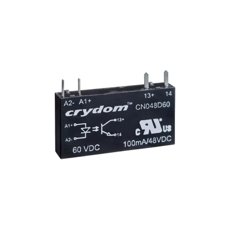 Crydom CN Series Solid State Relay PCB Mount 48 V dc Load, 0.1 A Load, 12V dc Control CN048D05