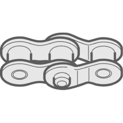 Renold Roller Chain Link Riveted Pin ISO 606 ANSI BS Standard 08B1S30