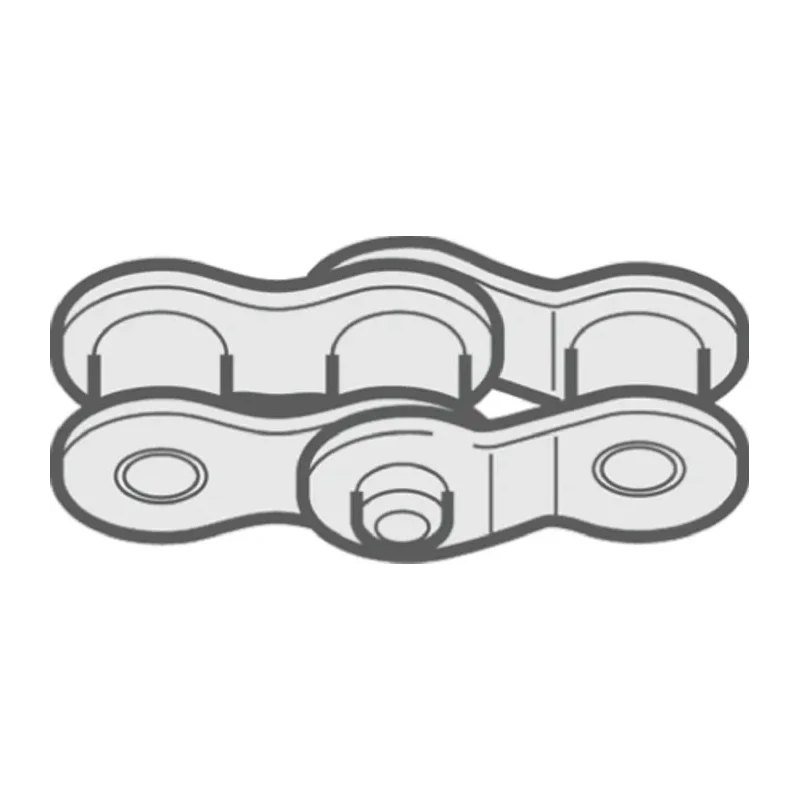 Renold Roller Chain Link Riveted Pin ISO 606 ANSI BS Standard 08B1S30