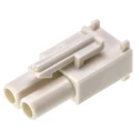 Molex Standard .093" Female Connector Housing 6.7 mm Pitch 2 Way 1 Row Straight 39-03-6025