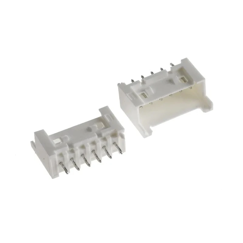 Molex Mini-Lock Series Straight Through Hole PCB Header 6 Contact 2.5 mm Pitch 1 Row Shrouded 53375-0610