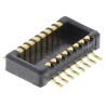 Molex SlimStack Series Straight Surface PCB Header 16 Contacts 0.5 mm Pitch 2 Row Shrouded 55560-0168