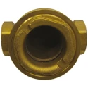 RS PRO Brass Threaded BSP Sight Glass Non Return Valve 1/2 in, 12 bar 720-9336