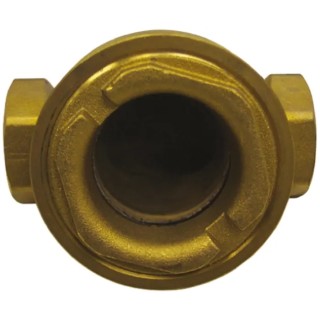 RS PRO Brass Threaded BSP Sight Glass Non Return Valve 1/2 in, 12 bar 720-9336
