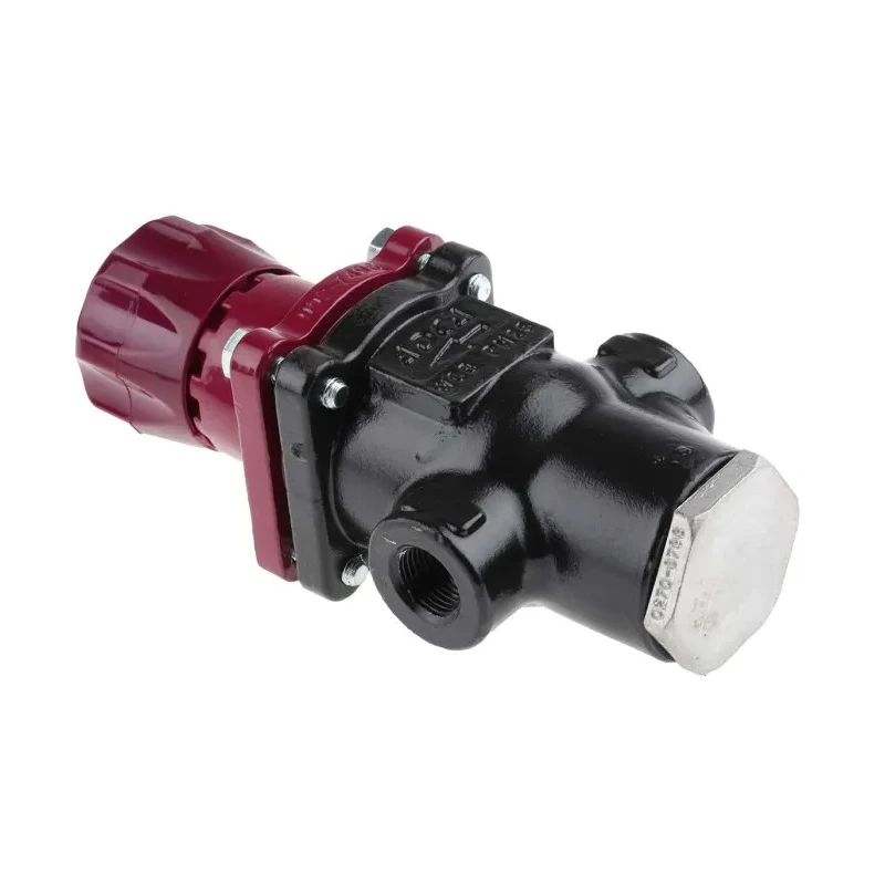RS PRO Pressure Reducing Valve Threaded 1/2 in BSP Female Steel Body 210°C Max Operating Temperature 720-9342