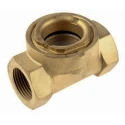 RS PRO Brass Threaded BSP Sight Glass Non Return Valve 1 in, 12 bar 720-9349