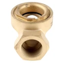RS PRO Brass Threaded BSP Sight Glass Non Return Valve 1 in, 12 bar 720-9349