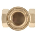 RS PRO Brass Threaded BSP Sight Glass Non Return Valve 1 in, 12 bar 720-9349