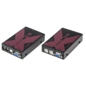 Adder 1 Port VGA over Catx 3.5 mm Stereo Extender Pair 50m, 1920 x 1200 Pixel Maximum Resolution X50-UK