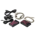 Adder 1 Port VGA over Catx 3.5 mm Stereo Extender Pair 50m, 1920 x 1200 Pixel Maximum Resolution X50-UK