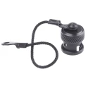 Radiall BNC R14 RF Connector Dust Cap Male Brass Chrome Over Nickel Finish R141805000