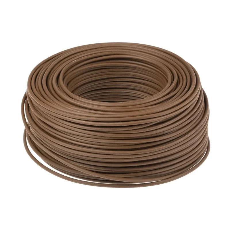 Lapp Brown 2.5 mm² Hook Up Wire 100 m Low Smoke Zero Halogen (LSZH) Cross Linked Insulation 4726032