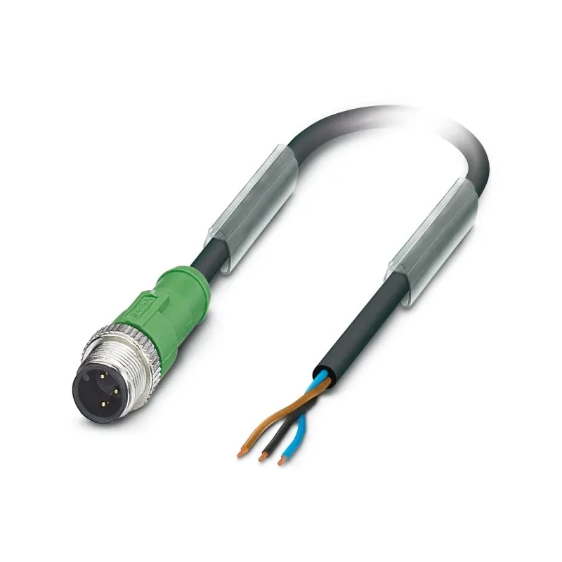 Phoenix Contact Sensor Actuator Cable Male 3 way M12 to 3 way Unterminated 1.5 m Polyurethane Jacket 250V 1668014
