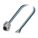 Phoenix Contact Sensor Actuator Cable 4-way Male M12 Connector to Unterminated 500mm 250V 4A Current Rating 1419629