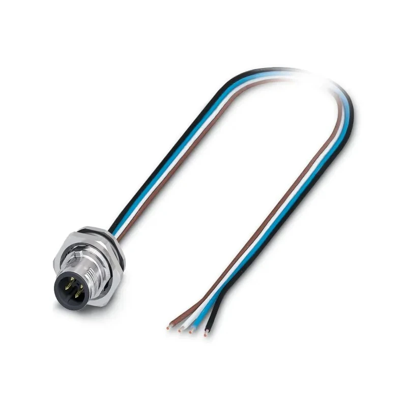 Phoenix Contact Sensor Actuator Cable 4-way Male M12 Connector to Unterminated 500mm 250V 4A Current Rating 1419629