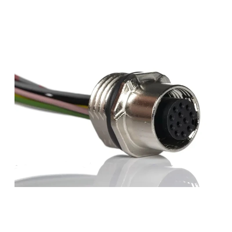 Phoenix Contact Sensor Actuator Cable Female 12-Way M12 to Unterminated, 500 mm, Polyurethane Jacket, IEC 1556252