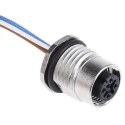 Phoenix Contact Female 4 Way M12 to Unterminated Sensor Actuator Cable 500 mm 250V IP67 1419632