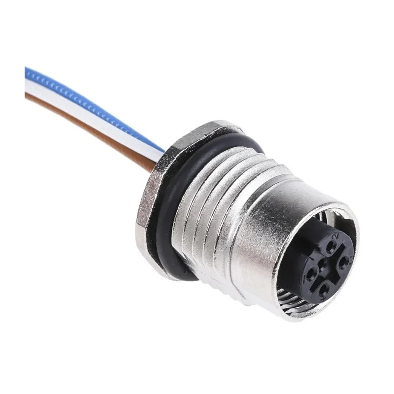 Phoenix Contact Female 4 Way M12 to Unterminated Sensor Actuator Cable 500 mm 250V IP67 1419632