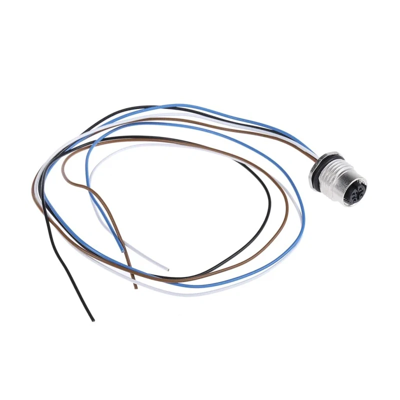 Phoenix Contact Female 4 Way M12 to Unterminated Sensor Actuator Cable 500 mm 250V IP67 1419632