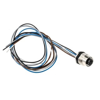 Phoenix Contact Sensor Actuator Cable Female 5 Way M12 to 5 Way Free Cable End 500mm 60V IP67 1419658