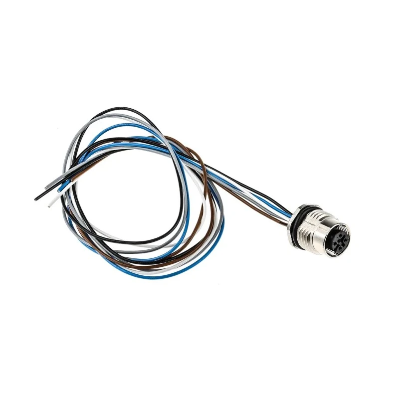 Phoenix Contact Sensor Actuator Cable Female 5 Way M12 to 5 Way Free Cable End 500mm 60V IP67 1419658