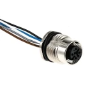 Phoenix Contact Sensor Actuator Cable Female 5 Way M12 to 5 Way Free Cable End 500mm 60V IP67 1419658