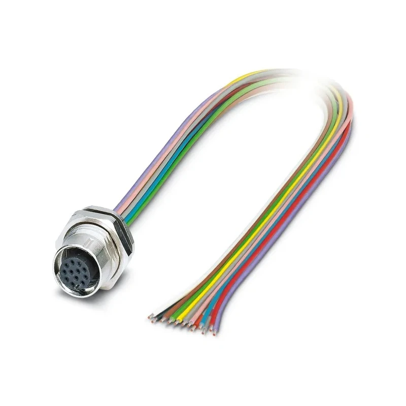 Phoenix Contact Sensor Actuator Cable Female 12 way M12 to 12 way Unterminated 500 mm 30V IP67 1419713