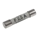 RS PRO 2.5A F Fast Acting Ceramic Cartridge Fuse 6.3 x 32 mm 500V AC 721-1581