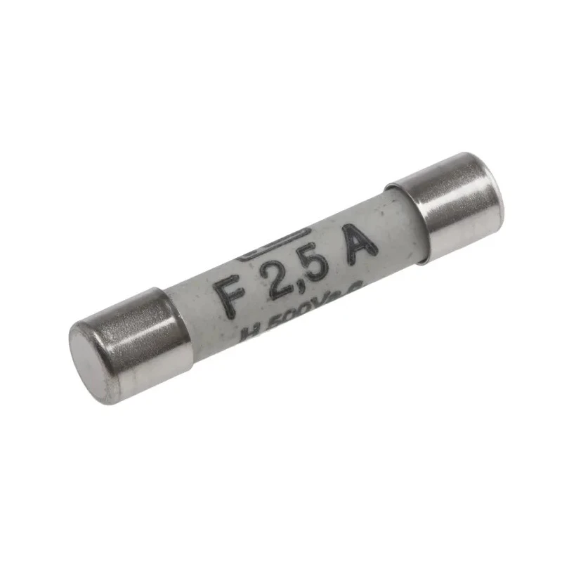RS PRO 2.5A F Fast Acting Ceramic Cartridge Fuse 6.3 x 32 mm 500V AC 721-1581