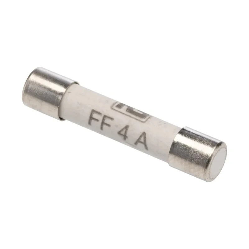 RS PRO 4A FF Ceramic Cartridge Fuse 6.3 x 32 mm 500V AC Ultra Rapid HBC Protection 721-1579