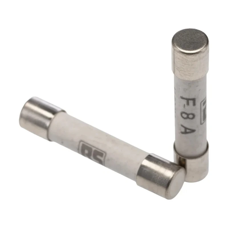 RS PRO 8A Fast Acting Ceramic Cartridge Fuse 6.3 x 32 mm 500V AC 721-1585