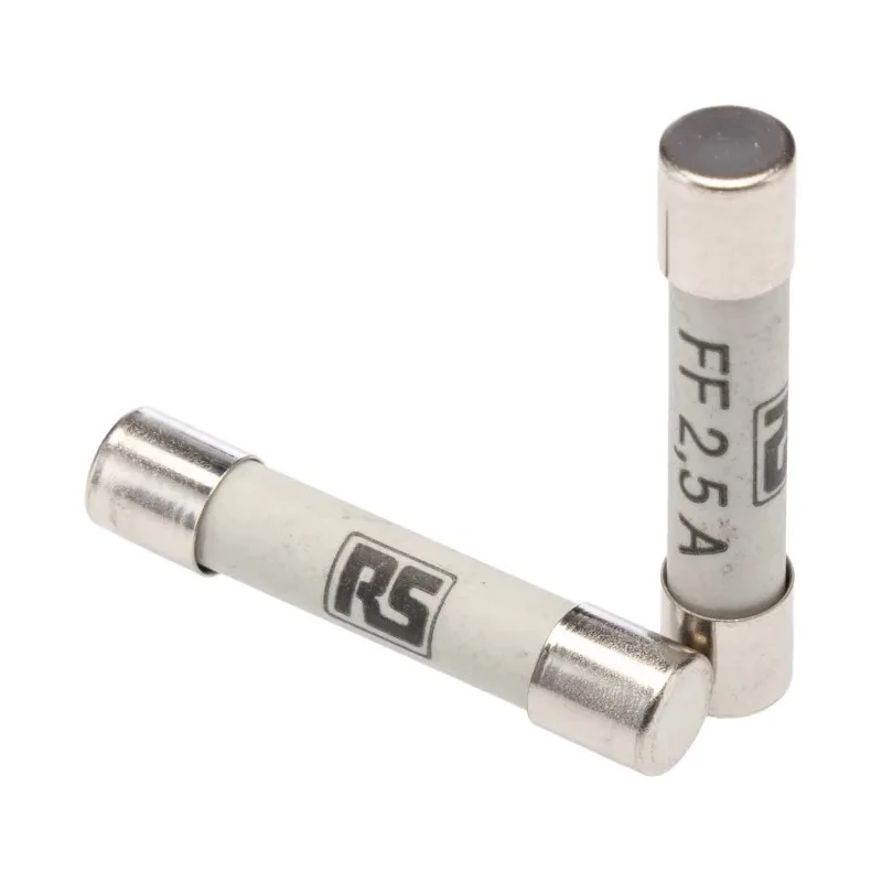 RS PRO 2.5A FF Ultra Rapid Ceramic Cartridge Fuse, 6.3 x 32 mm, 500V AC 721-1575