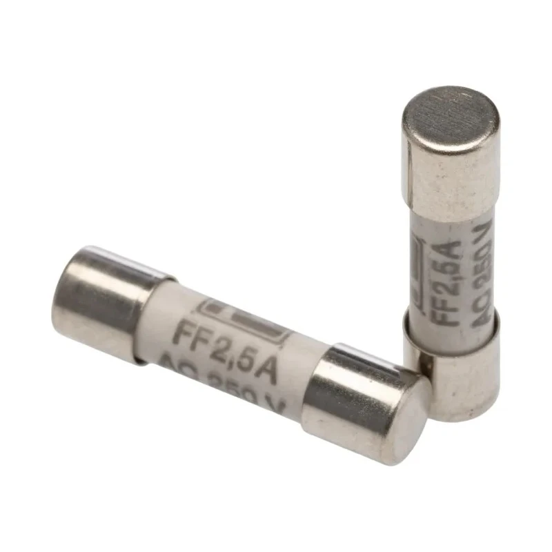 RS PRO 2.5A FF Ceramic Cartridge Fuse 5 x 20 mm 250V AC Fast Acting 721-1594