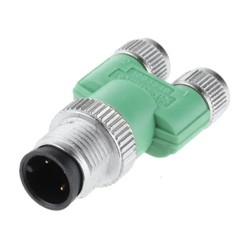 Phoenix Contact Circular Connector Adapter Straight 3-Pole M12 to 6-Pole M8 Female 60V 4A 1683549