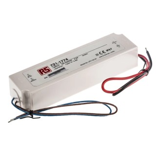 MEAN WELL IP67 Rated 1 Output LED Driver, 24V, 100.8W, 4.2A Constant Voltage 