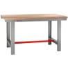 Facom Worktop 750mm Width x 1.5 m Length x 860 mm Height for Workbench 2245.WT