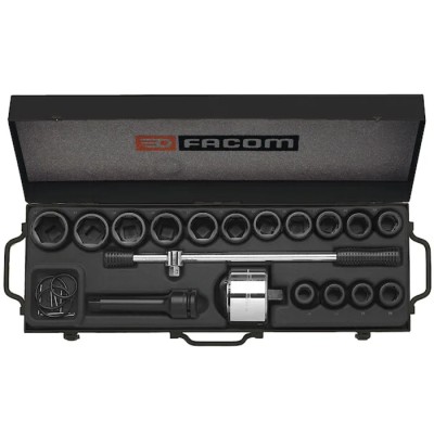 Facom ABS Tool Box Latch Lock Black 1 Compartment 1 Tray BT.103G