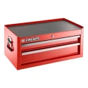 Facom 2 Drawer Metal Tool Chest with Aluminium Handles Centralized Lock System 670mm x 345mm x 293mm BT.C2TA