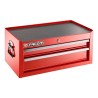 Facom 2 Drawer Metal Tool Chest with Aluminium Handles Centralized Lock System 670mm x 345mm x 293mm BT.C2TA