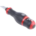 Facom Standard Slotted Screwdriver 1.5mm Tip Thickness 175 mm Blade 300 mm Overall ATWH10X175CK