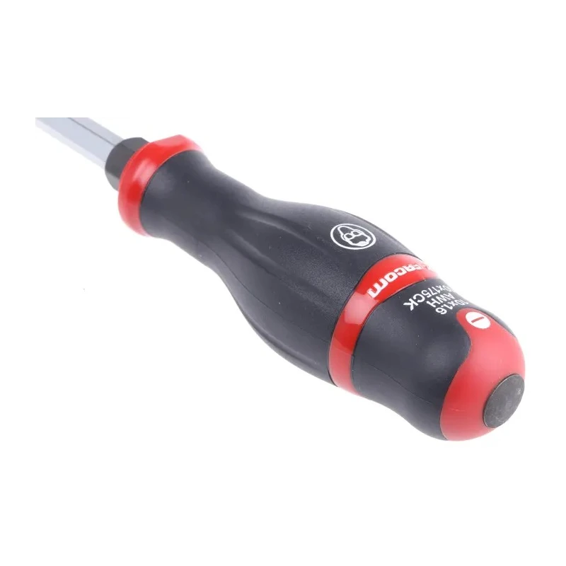 Facom Standard Slotted Screwdriver 1.5mm Tip Thickness 175 mm Blade 300 mm Overall ATWH10X175CK