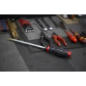 Facom Slotted Screwdriver, 250 mm Blade Length, 375 mm Overall Length, Insulated Polyamide Handle, Steel Blade ATWH14X250CK