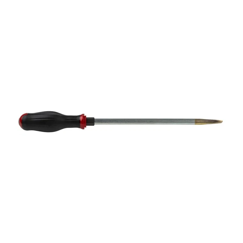 Facom Slotted Screwdriver, 250 mm Blade Length, 375 mm Overall Length, Insulated Polyamide Handle, Steel Blade ATWH14X250CK