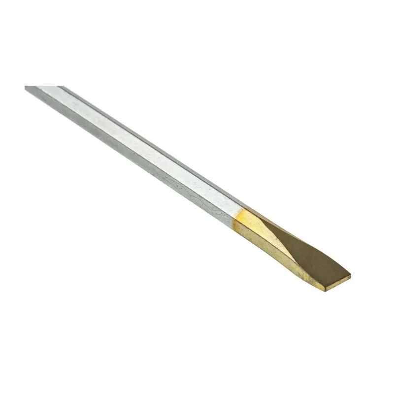 Facom Slotted Screwdriver, 250 mm Blade Length, 375 mm Overall Length, Insulated Polyamide Handle, Steel Blade ATWH14X250CK