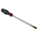 Facom Slotted Screwdriver, 250 mm Blade Length, 375 mm Overall Length, Insulated Polyamide Handle, Steel Blade ATWH14X250CK