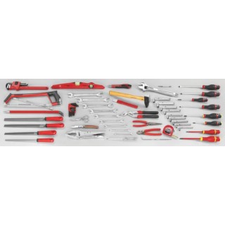 Facom 68 Piece Engineers Tool Kit with Box CM.SG4A