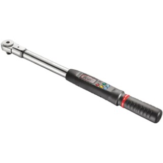 Facom Digital Torque Wrench, Electronic, 10 To 200 Nm, 1/2 in Square Drive, 530mm Overall Length E.306A200SPF
