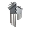 Facom 9 Piece L Metric Hex Key Set Stainless Steel Hex Size 1.5-10 mm 83SHST.JP9A
