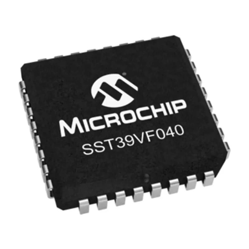 Microchip Split Gate 4 MB Parallel Flash Memory 32-Pin PLCC SST39VF040-70-4I-NHE